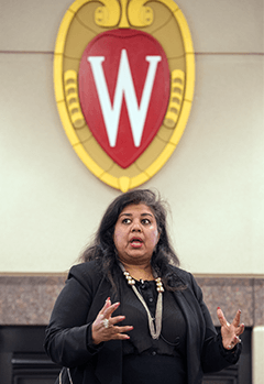 Weikel speaker Ann Mukherjee