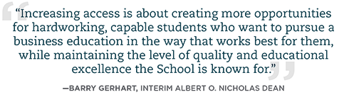 A Barry Gerhart quote about increasing access