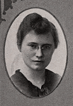 A headshot of Mary McNulty, UW-Madison's first female business graduate