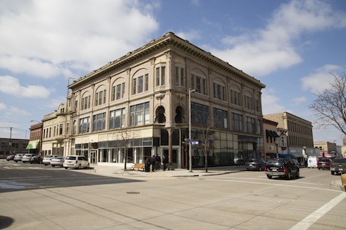 Schuette building in Manitowoc, Wisc.