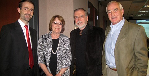 François Ortalo-Magné, Jane Pricer, Robert Pricer, and James Weinert