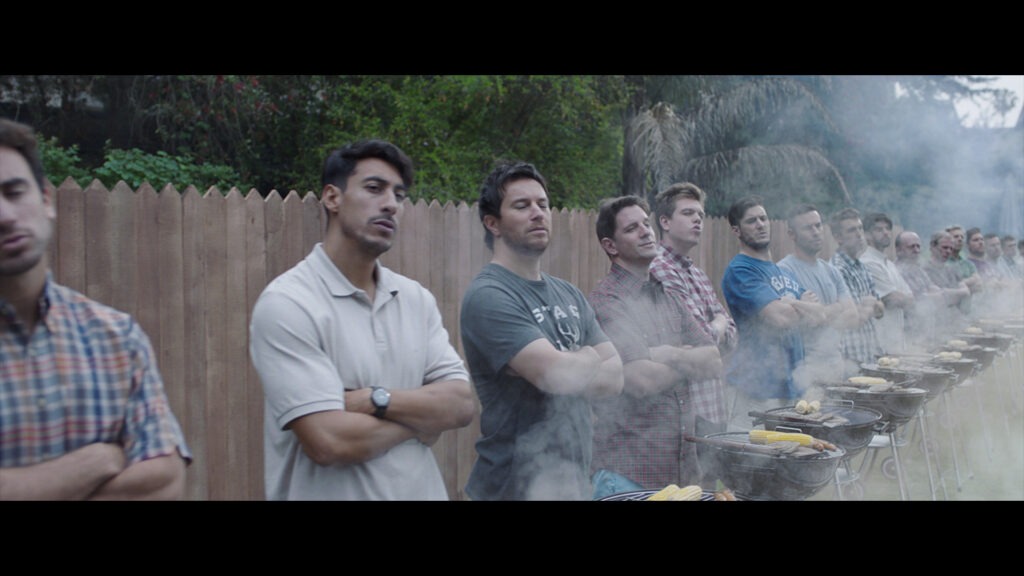 Men standing with arms folded for a Gillette We Believe campaign