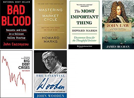 Finance Books We Read Over Winter Break