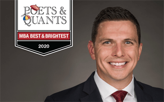 Chris Zaczyk win Poets & Quants 'Best and Brightest' award