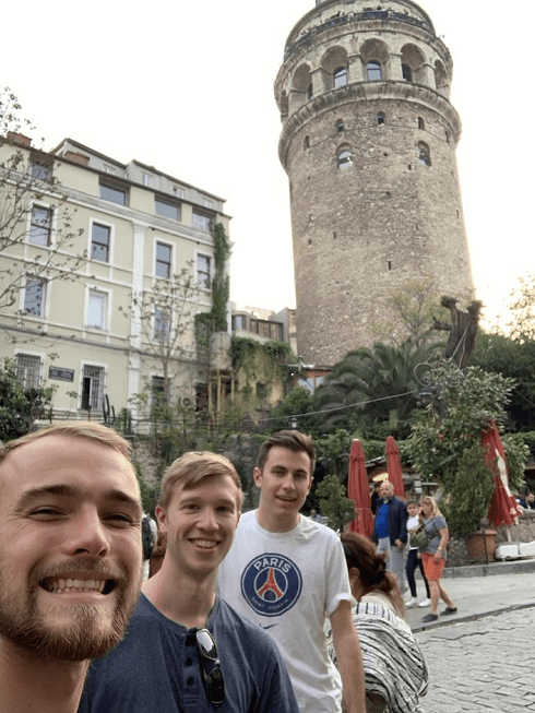 Selfie in front of Galata Tower
