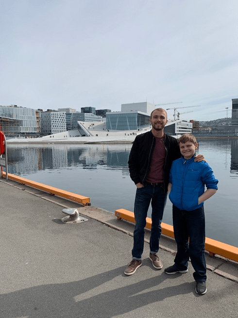 family in Oslo, Norway