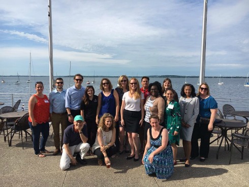 The Entrepreneurial Residential Learning Community posing at Union