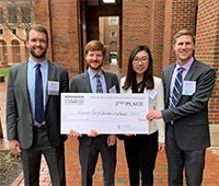 Students at UNC Case Competition