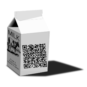 Carton with QR Code