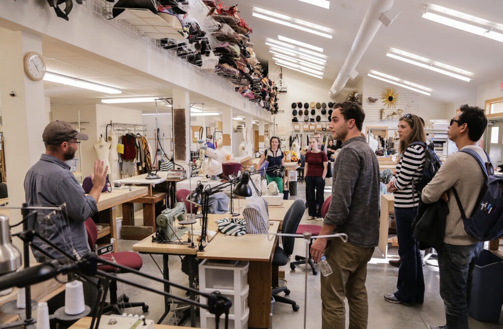 Students at a Bolz workshop