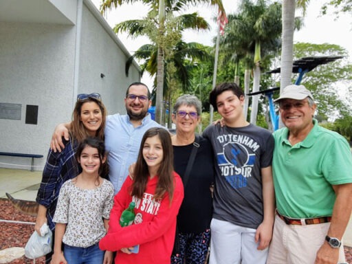 Martin Feldman and family