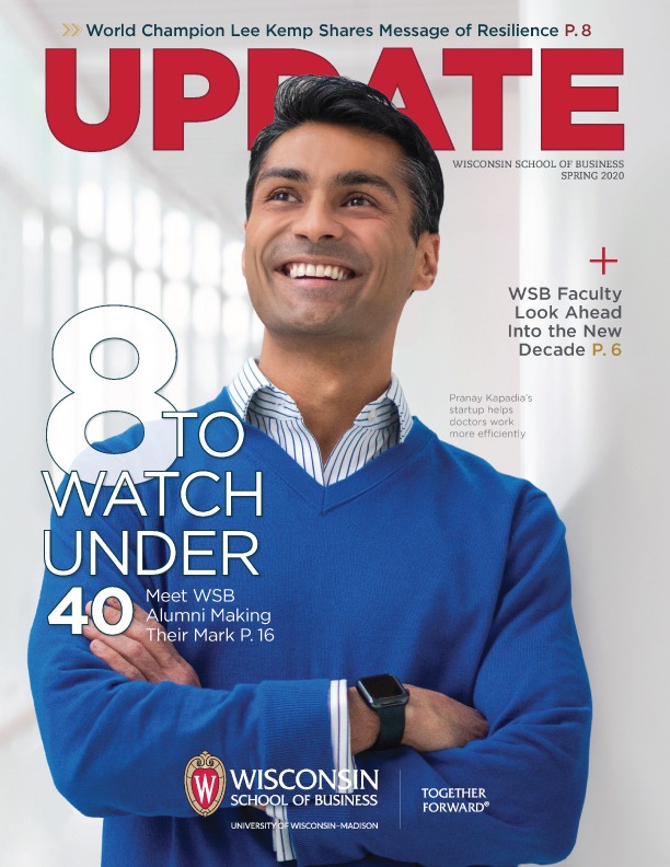 Cover of the Spring 2020 Update Magazine
