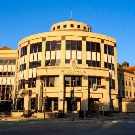 Outside view of Grainger Hall