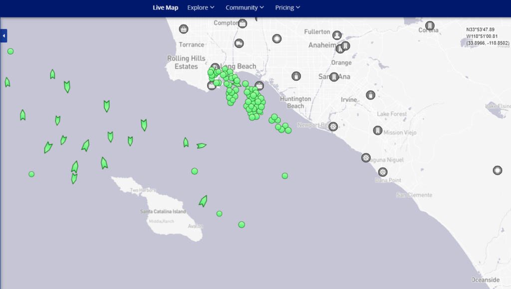 “MarineTraffic Live Map.”