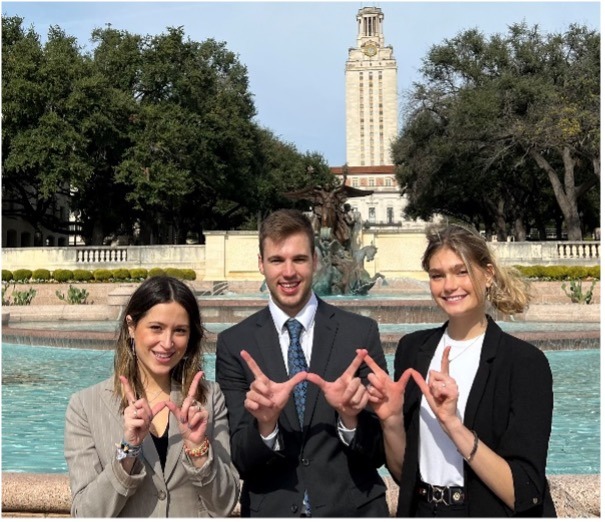 MS Real Estate Team: Caitlin Schlesinger, August Schutz, and Ashlyn Galbraith