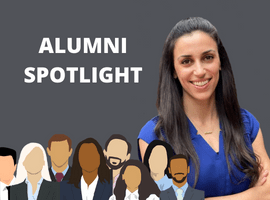 Alumni Spotlight Image featuring Emily Litvak