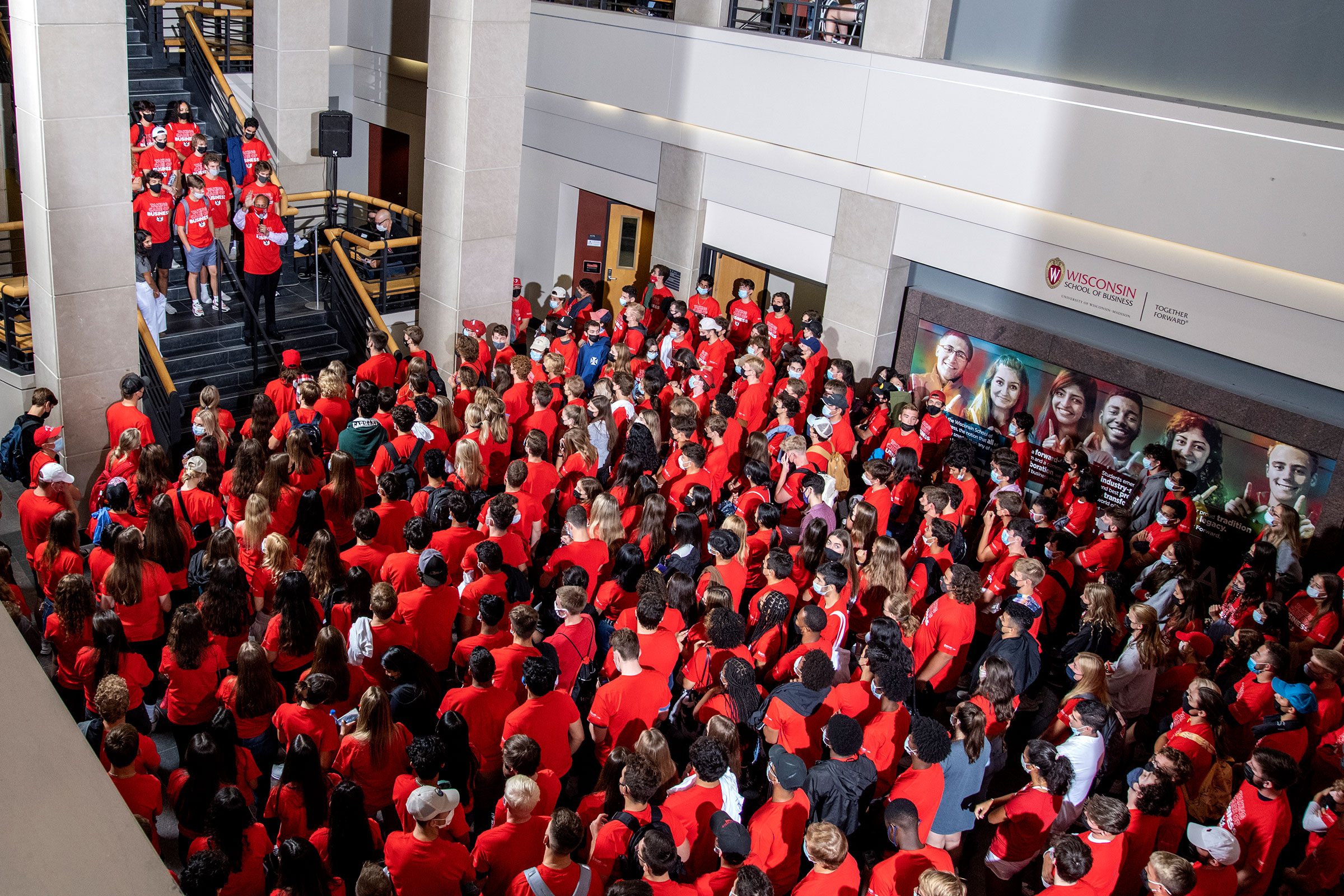 Photos Highlights of 2021 at the Wisconsin School of Business