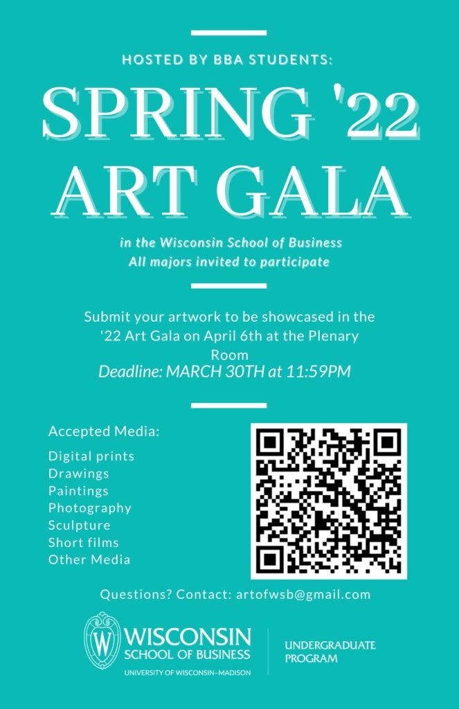 the art gala flyer