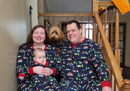 Andrew Grochowski and family