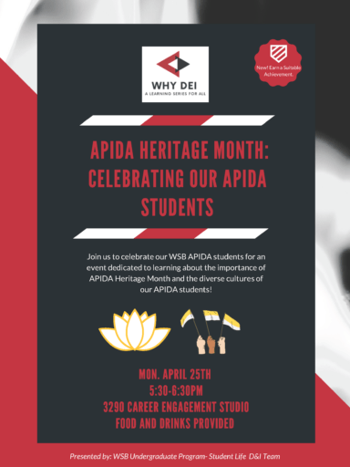 apida heritage month poster