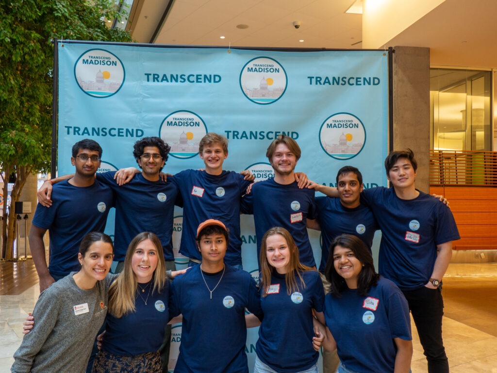 Stephanie Salazar Kann and the Winners of Transcend Competition