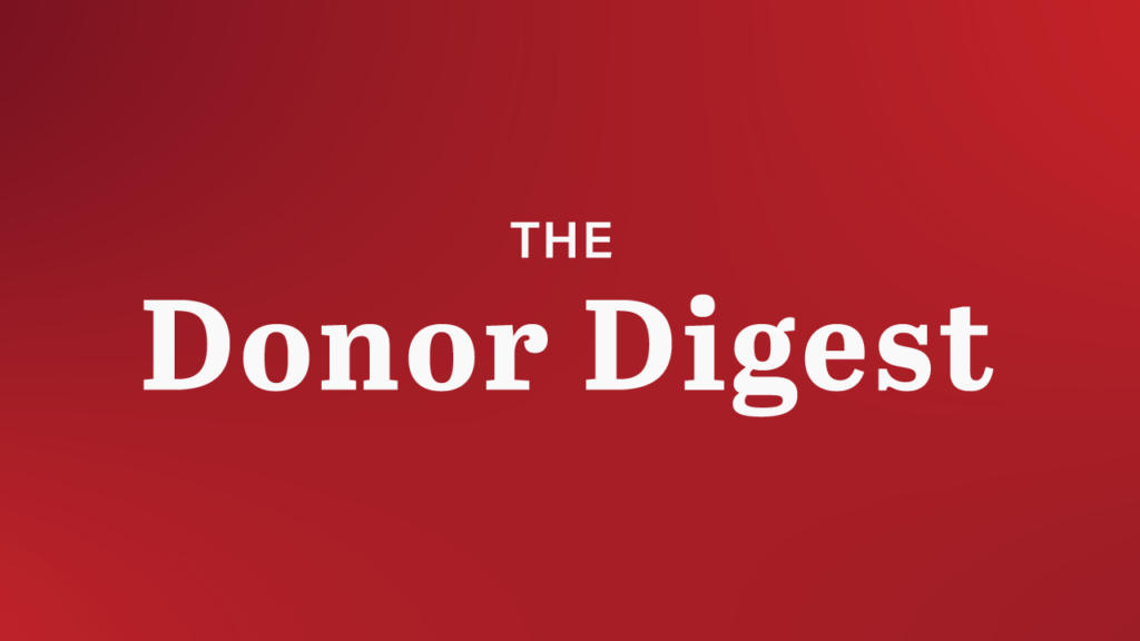 The Donor Digest