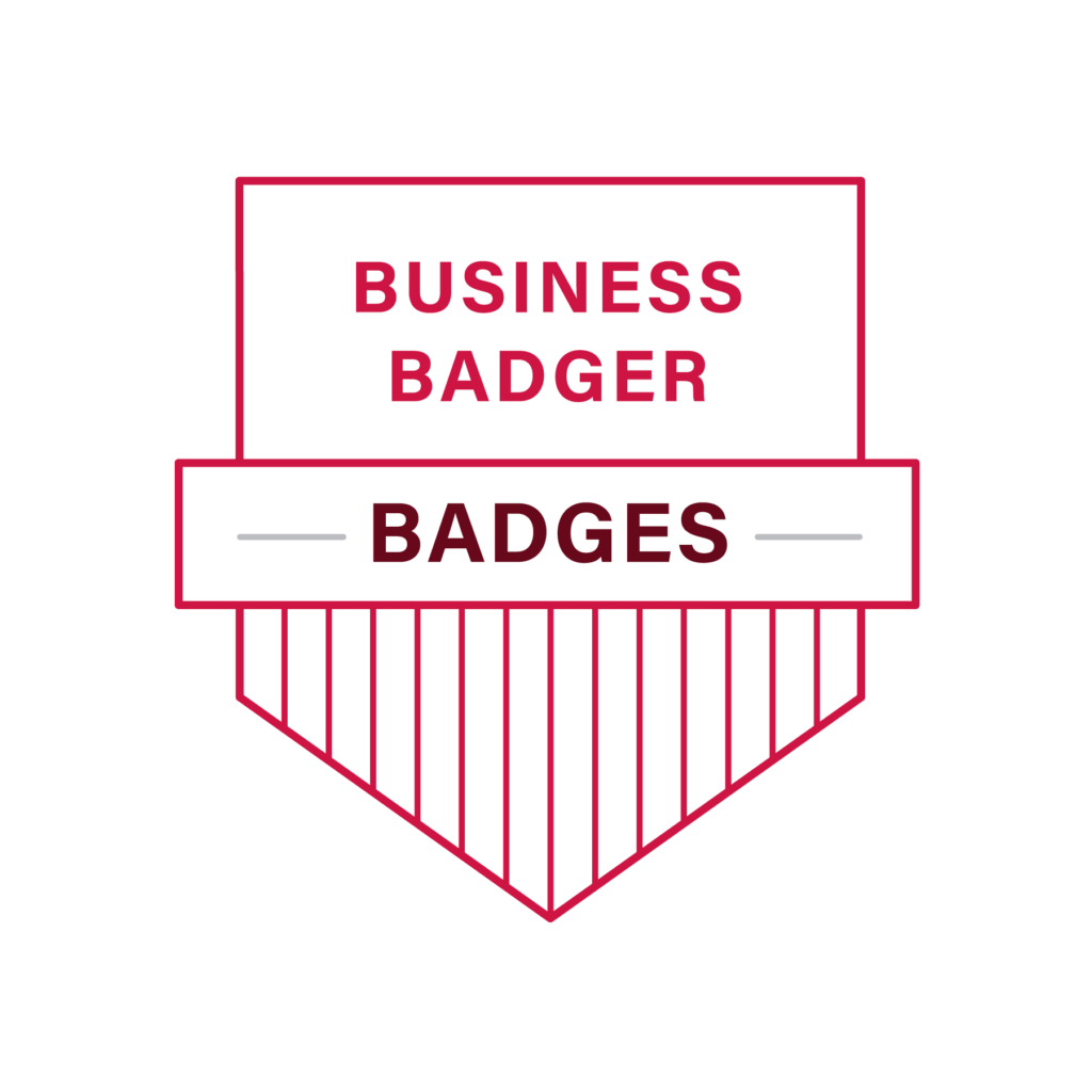 Business Badger Badges