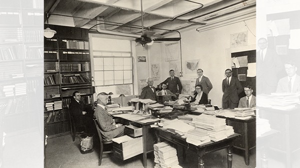 Faculty and staff at the Institute for Research in Land Economics