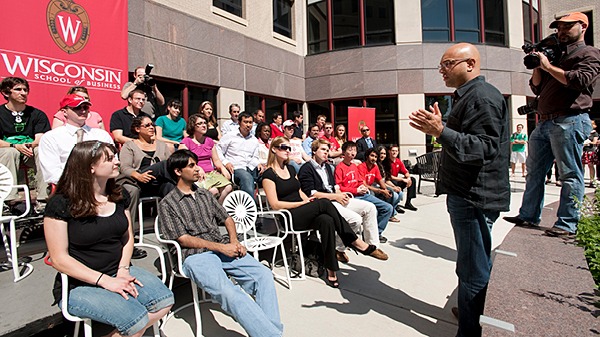 CNN tapes a special segment for “Your$$$$” at Grainger Hall