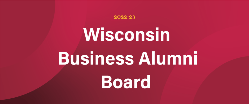 2022-23 Wisconsin Business Alumni Board