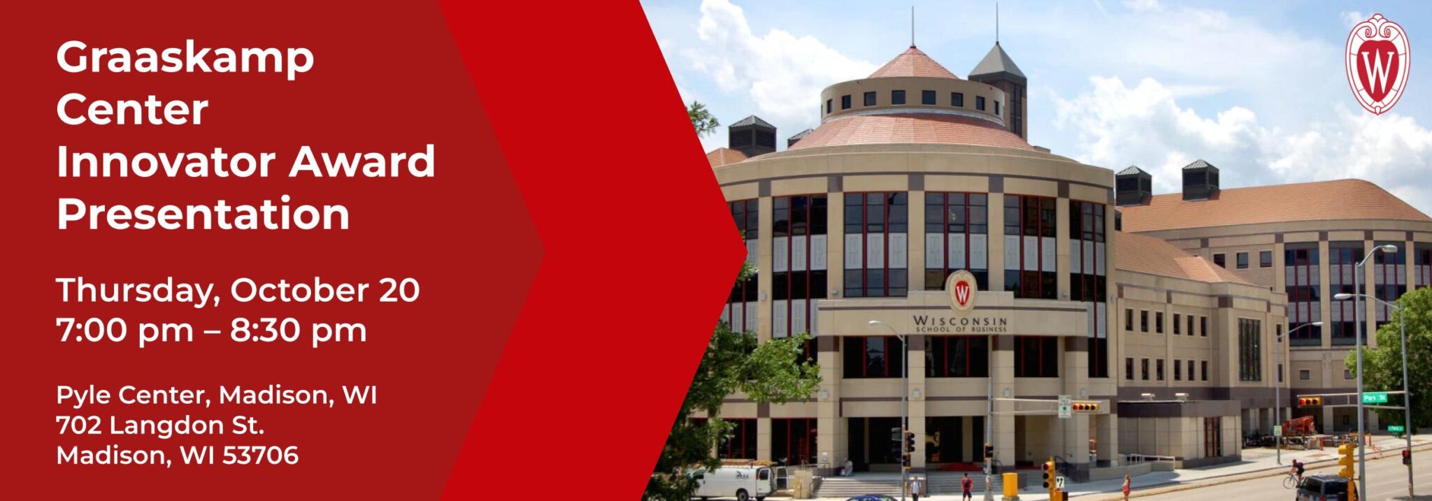 Graaskamp Center Innovator Award Recipient Ryan Williams, Founder of