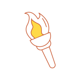 icon of olympic torch