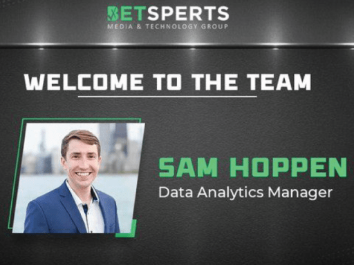 LinkedIn post by Betsperts: Welcome to the Team, Sam Hoppen, Data Analytics Manager