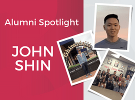 Alumni Spotlight on John Shin, Marketing MBA alum. 