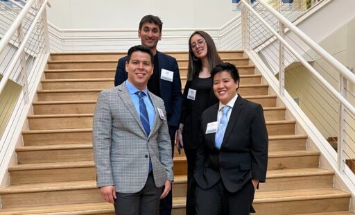 The Big 10 Case Challenge team from the Wisconsin School of Business