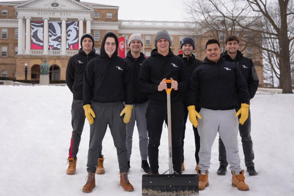 Employees of Chore Hub with Jake Piekarski