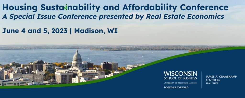 Housing Sustainability and Affordability Conference Banner