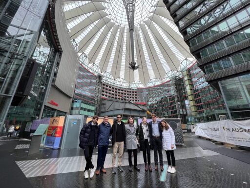 The group at Sony Center