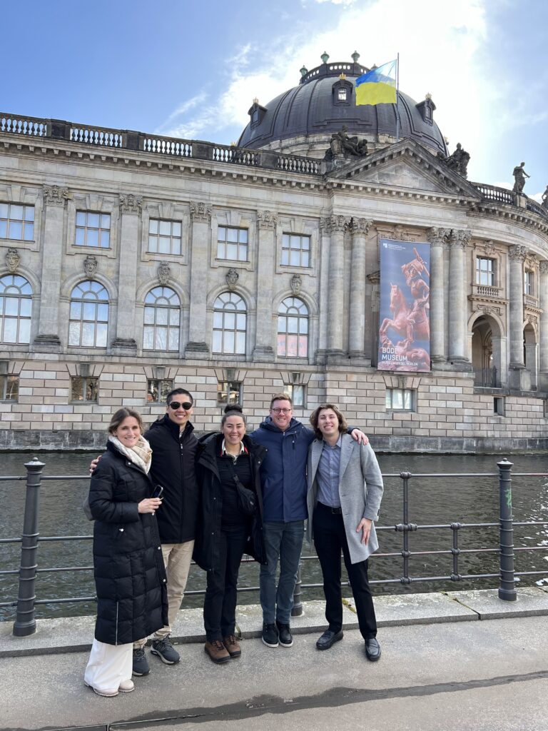 The group on Museum Island