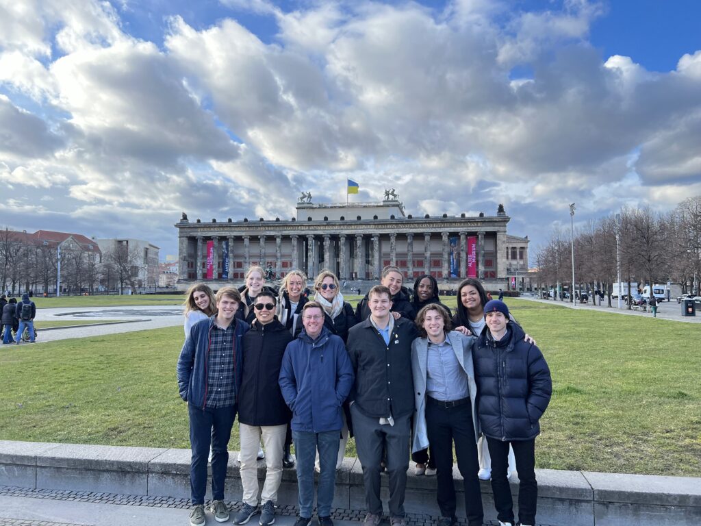 The group on Museum Island