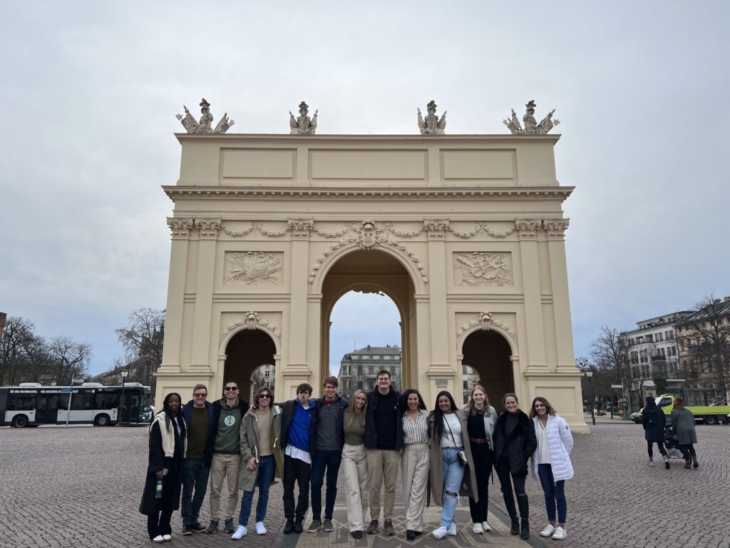 The group in Potsdam