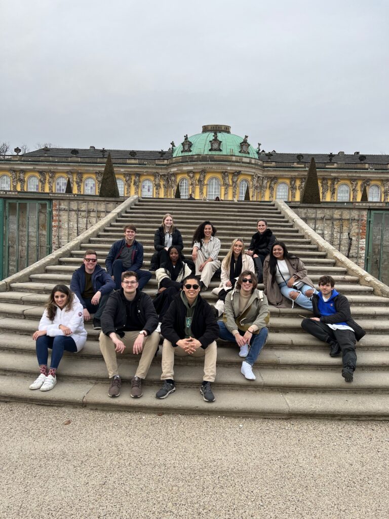 The group in Potsdam