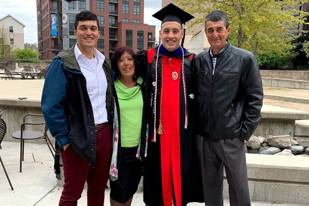 Rodrigo Stabio and Parents