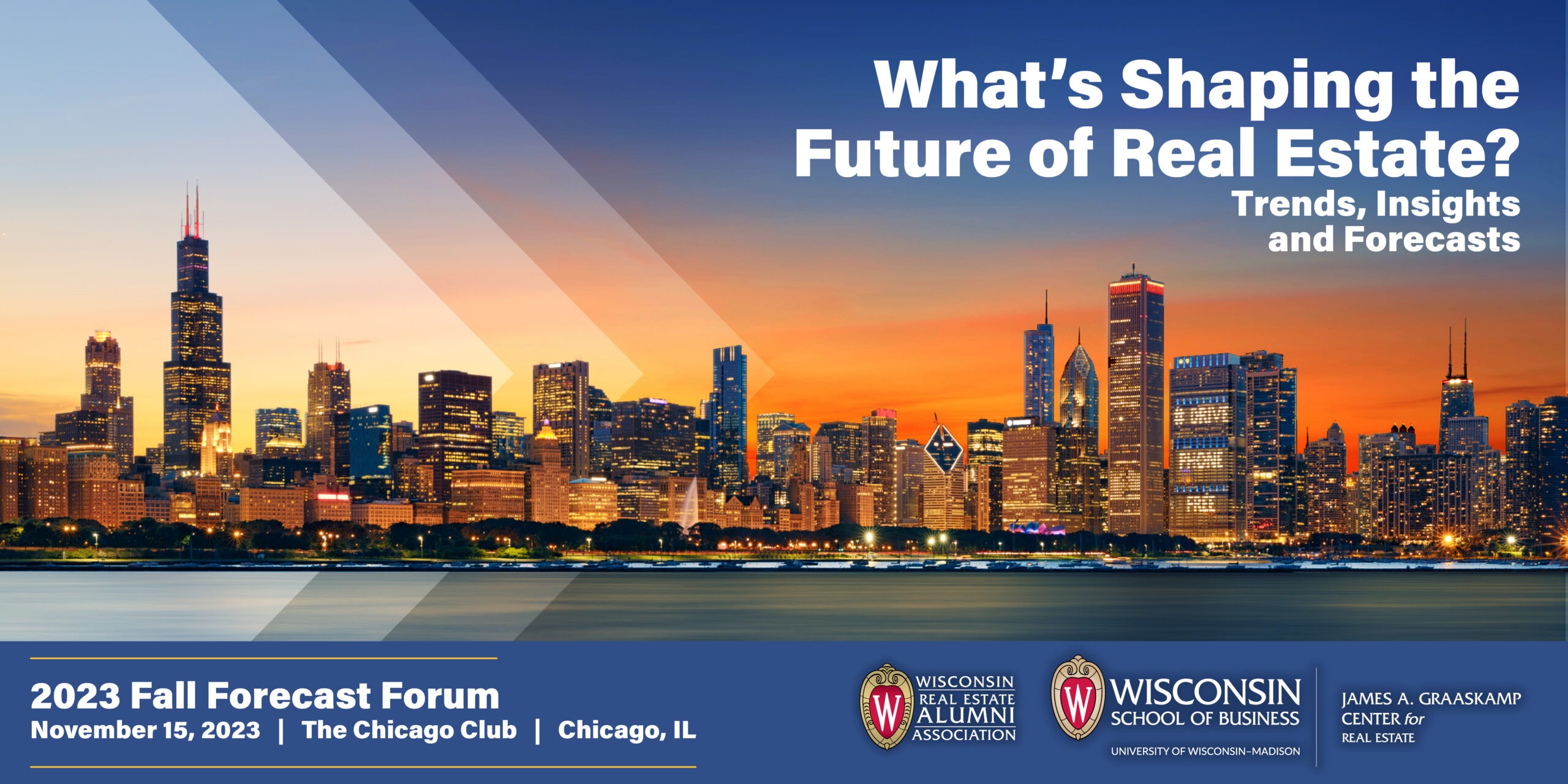 Chicago Skyline at Sunset; What's Shaping the Future of Real Estate? Trends, Insights and Forecasts