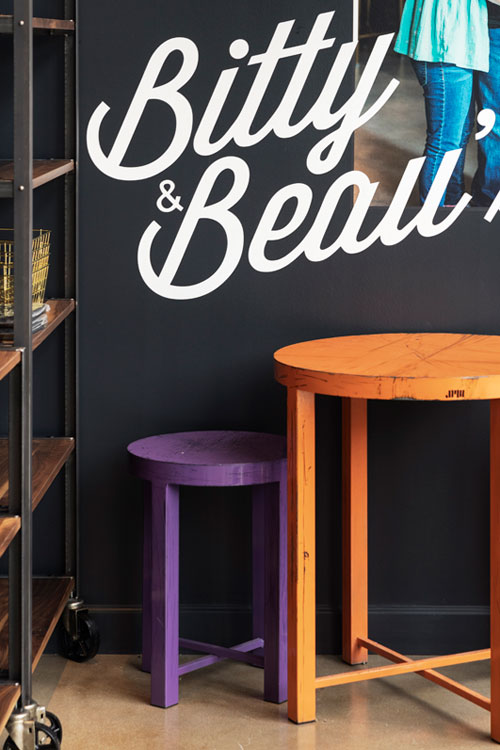 Bitty & Beau's tables