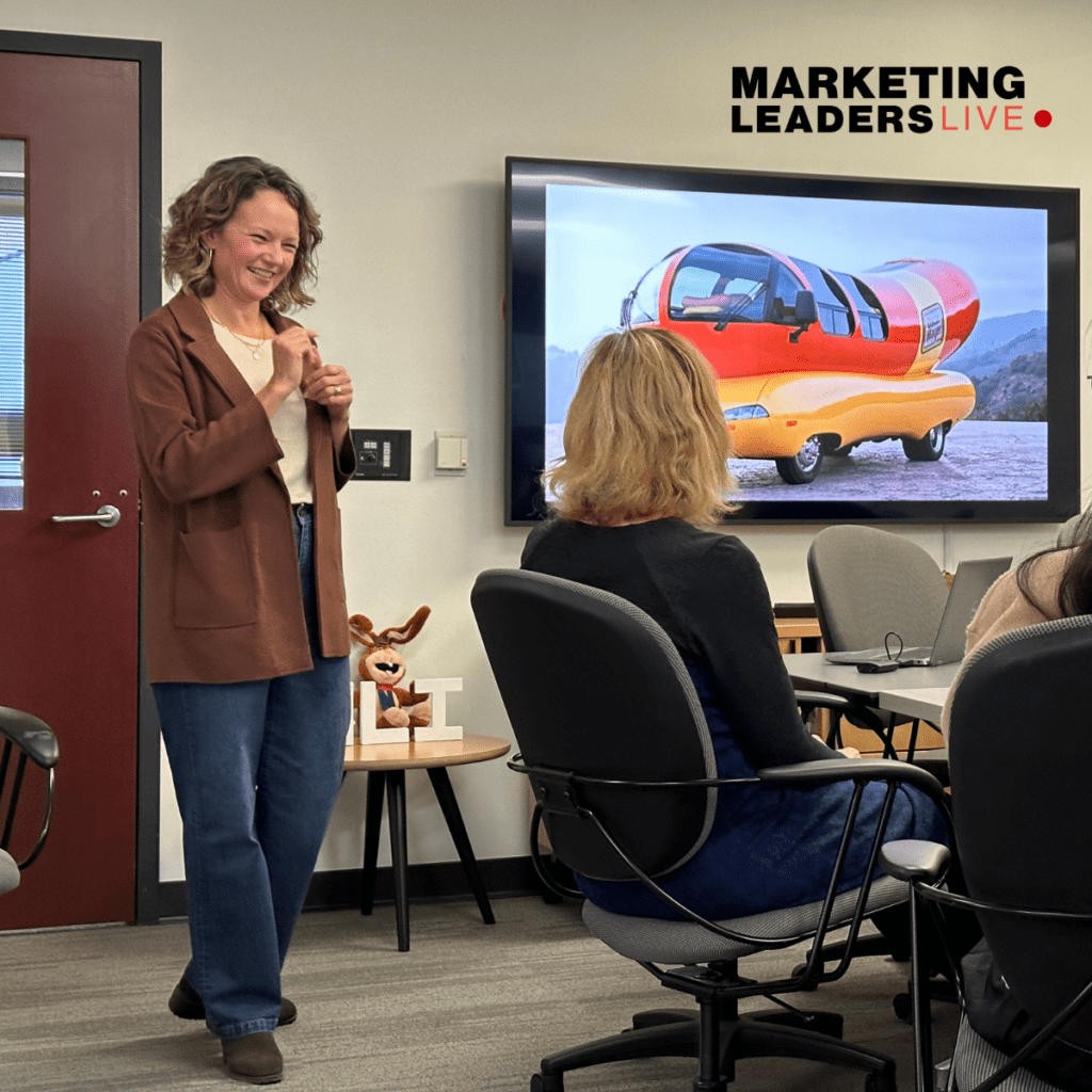 Beth a speaker during Marketing Leaders live in Fall 2023