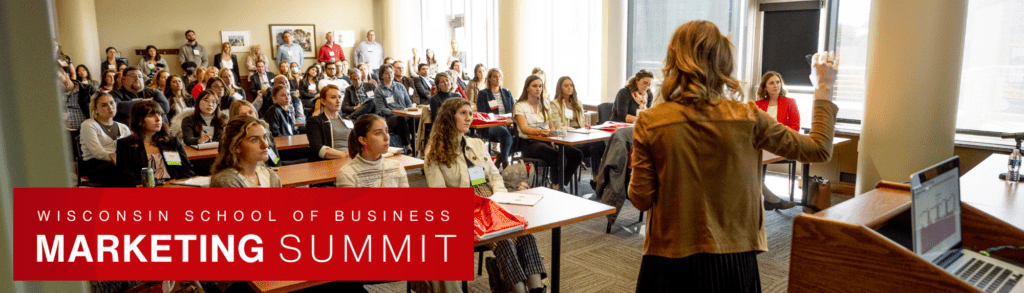 Breakout session from the 2022 Marketing Summit with the event name