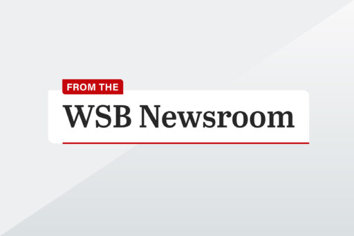 Logo of the wsb newsroom indicating a news update or announcement.