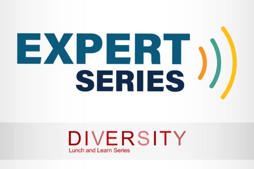 Expert series. Diversity Lunch and Learn series logo