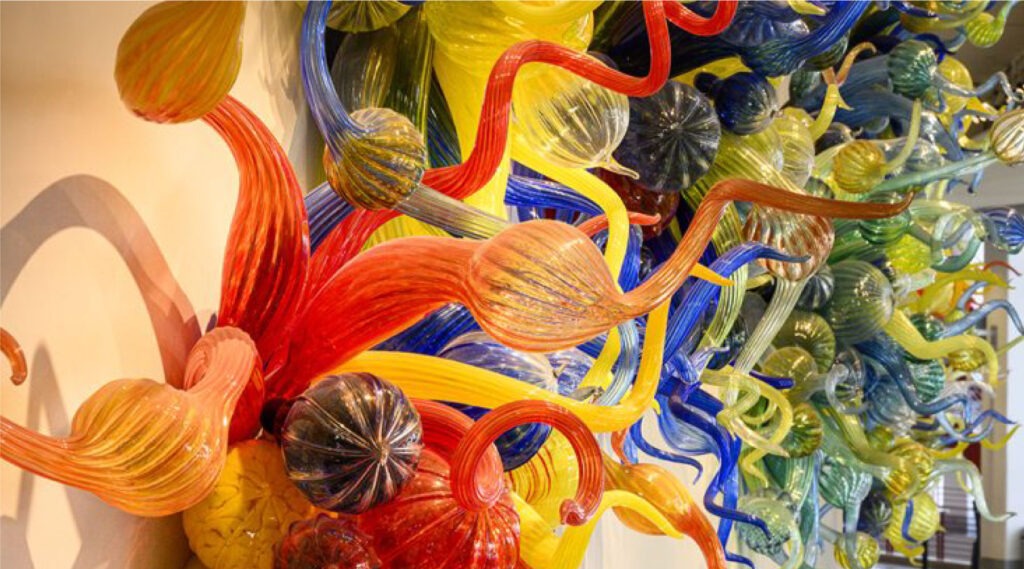 The Mendota Wall by alum Dale Chihuly